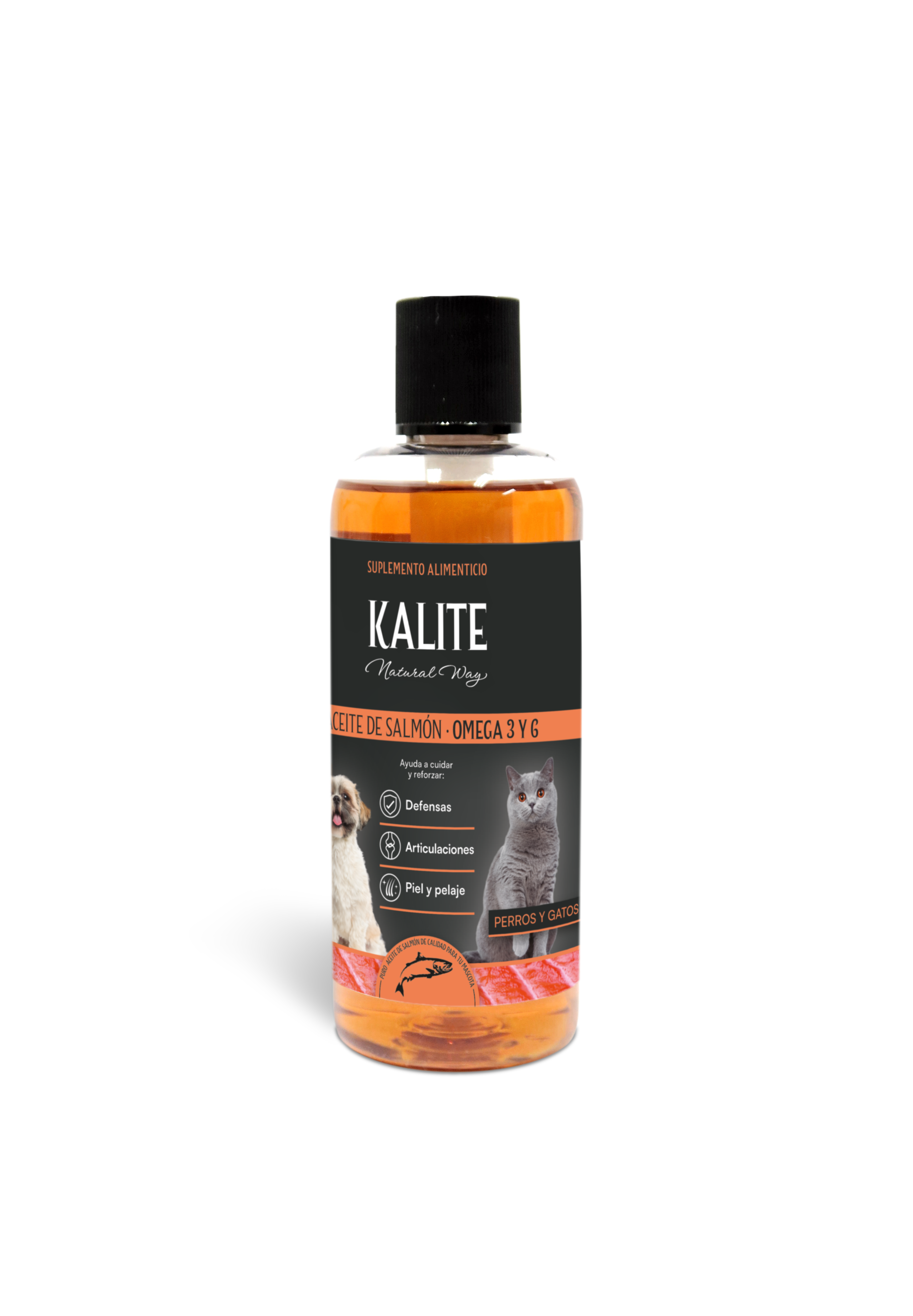 Aceite de salmón Omega 3 y 6